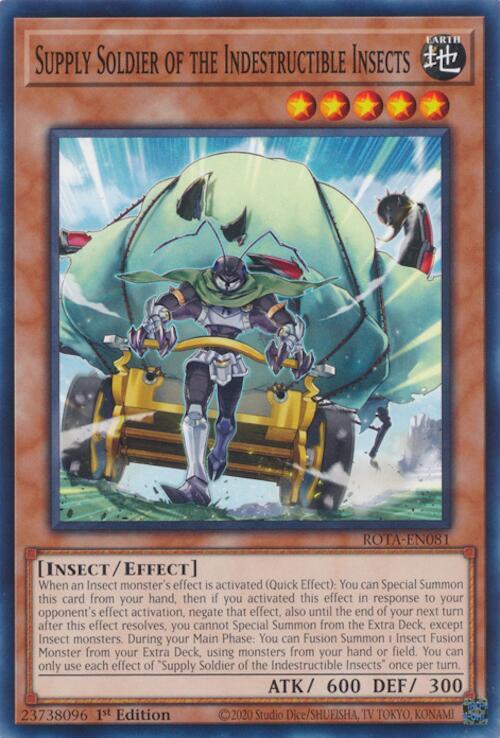 Supply Soldier of the Indestructible Insects card image