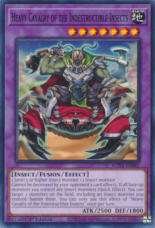 Heavy Cavalry of the Indestructible Insects card image