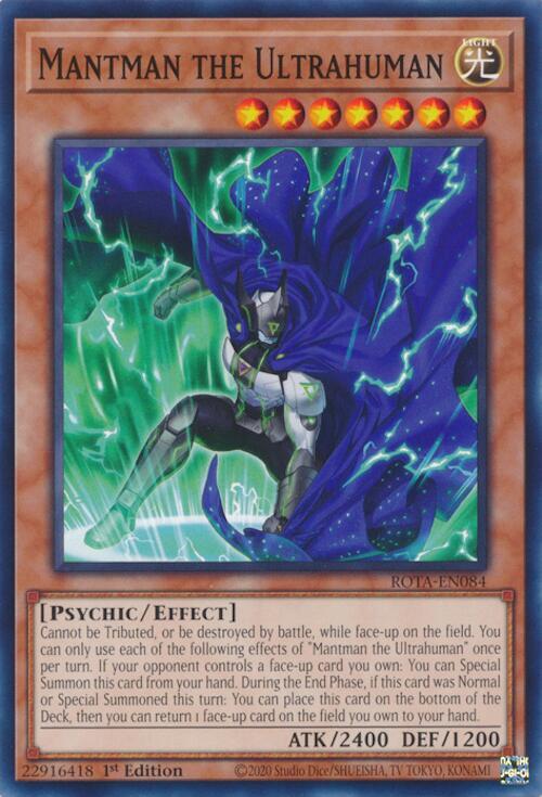 Mantman the Ultrahuman card image