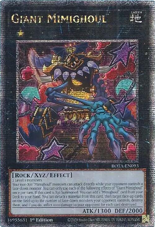 Giant Mimighoul (Quarter Century Secret Rare) card image
