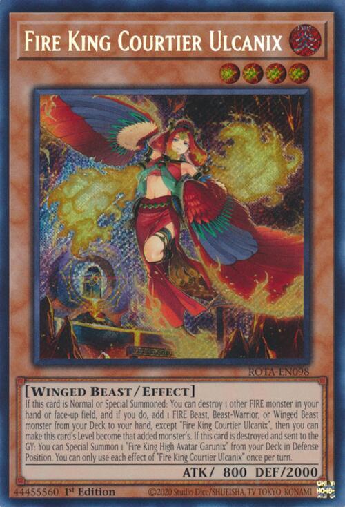 Fire King Courtier Ulcanix card image
