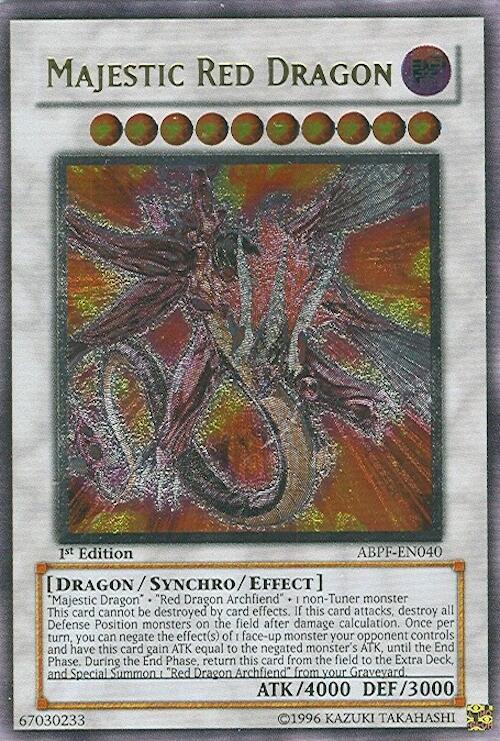 Majestic Red Dragon (UTR) card image