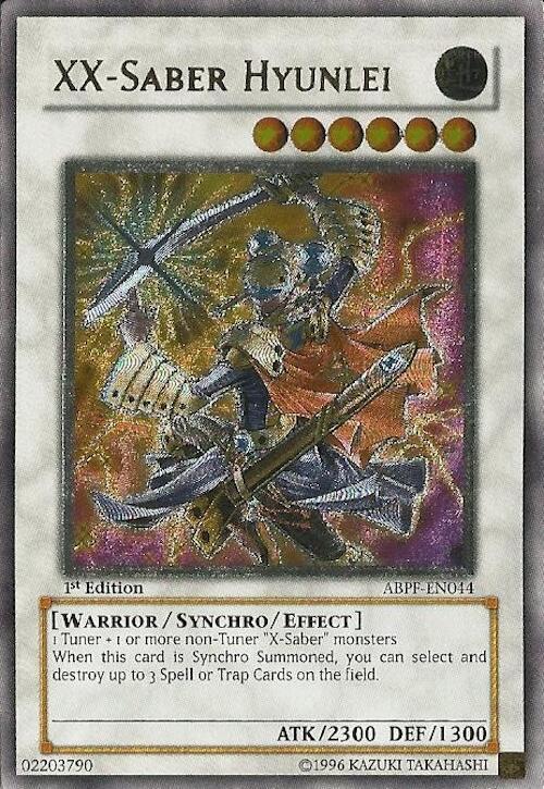 XX-Saber Hyunlei (UTR) card image
