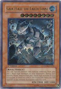 Gaia Plate the Earth Giant (UTR) card image
