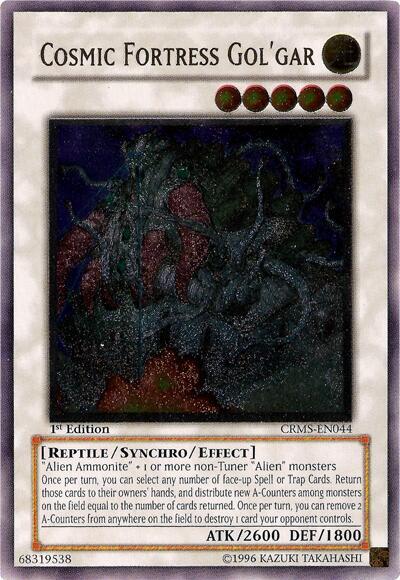 Cosmic Fortress Gol'Gar (UTR) card image