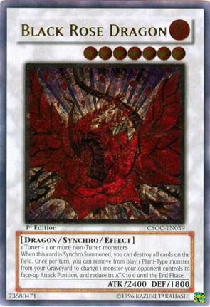 Black Rose Dragon (UTR) (1st Edition) card image