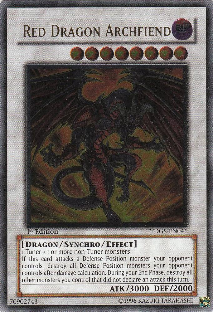 Red Dragon Archfiend (UTR) card image