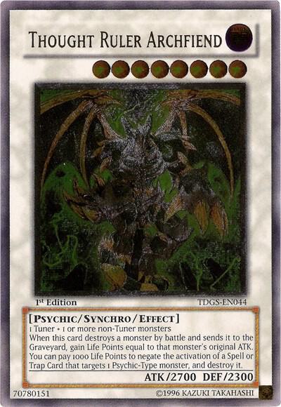 Thought Ruler Archfiend (UTR) card image