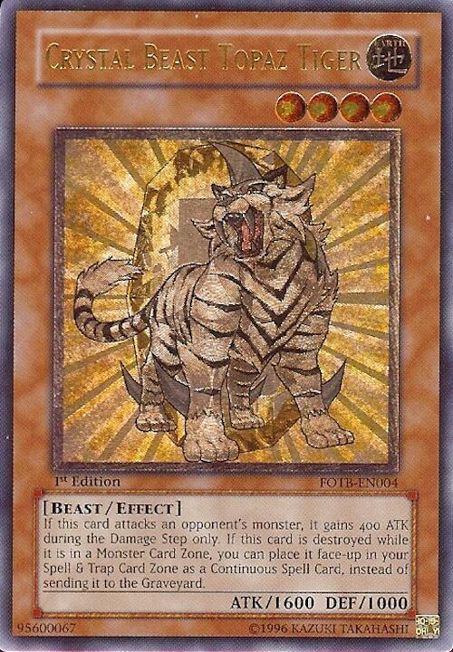 Crystal Beast Topaz Tiger (UTR) card image