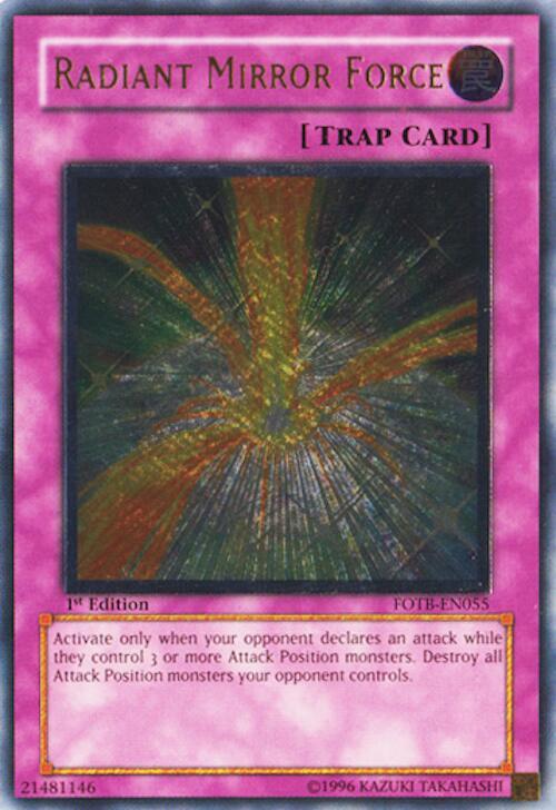 Radiant Mirror Force (UTR) card image