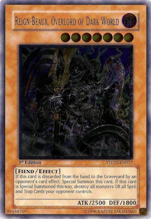 Reign-Beaux, Overlord of Dark World (UTR) card image