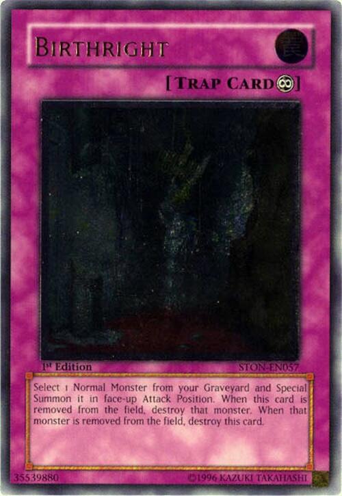 Birthright (UTR) card image