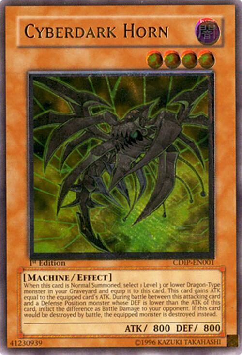 Cyberdark Horn (UTR) (1st Edition) card image