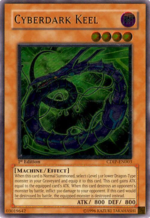 Cyberdark Keel (UTR) (1st Edition) card image