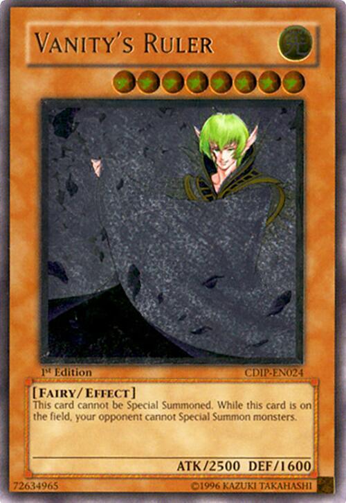 Vanity's Ruler (UTR) card image