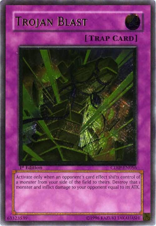 Trojan Blast (UTR) (1st Edition) card image