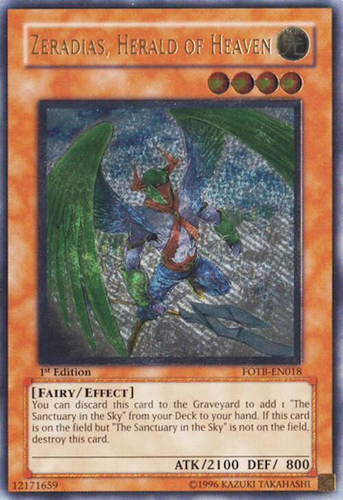 Zeradias, Herald of Heaven (UTR) card image