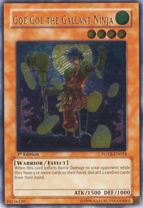 Goe Goe the Gallant Ninja (UTR) card image