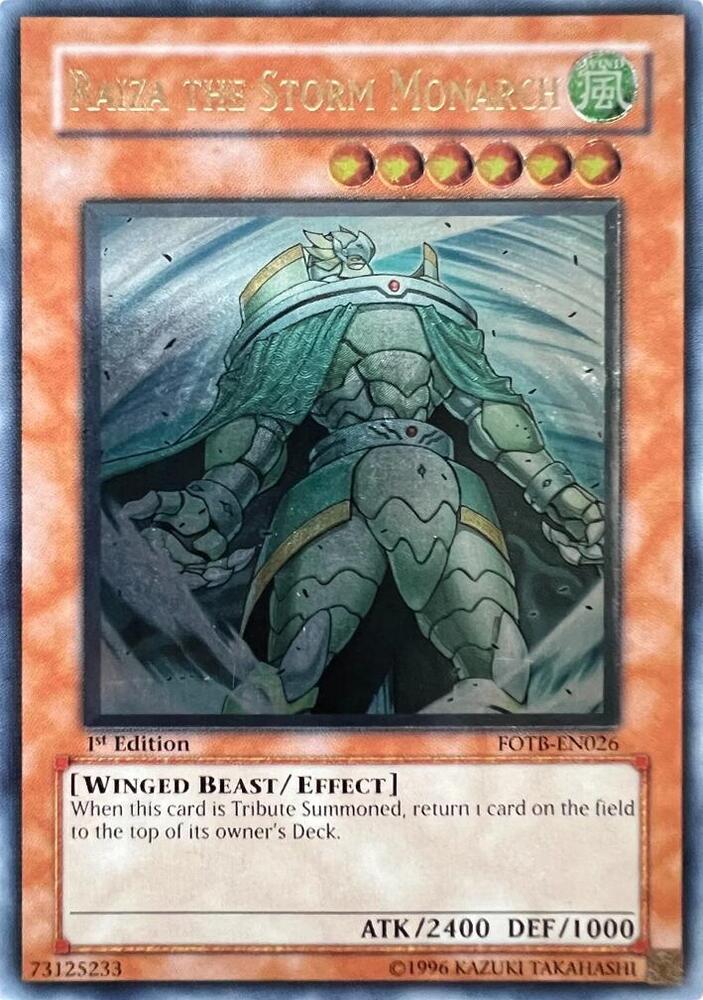 Raiza the Storm Monarch (UTR) (1st Edition) card image