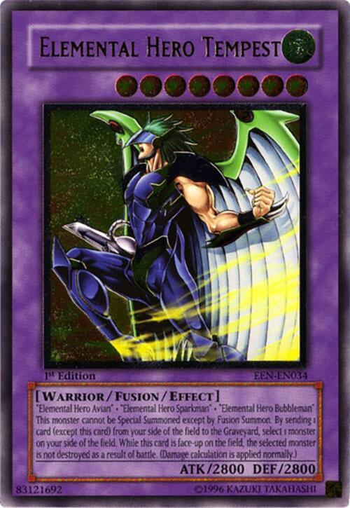 Elemental Hero Tempest (UTR) (1st Edition) card image