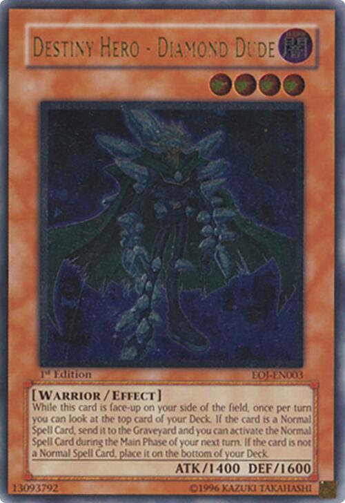 Destiny Hero - Diamond Dude (UTR) card image