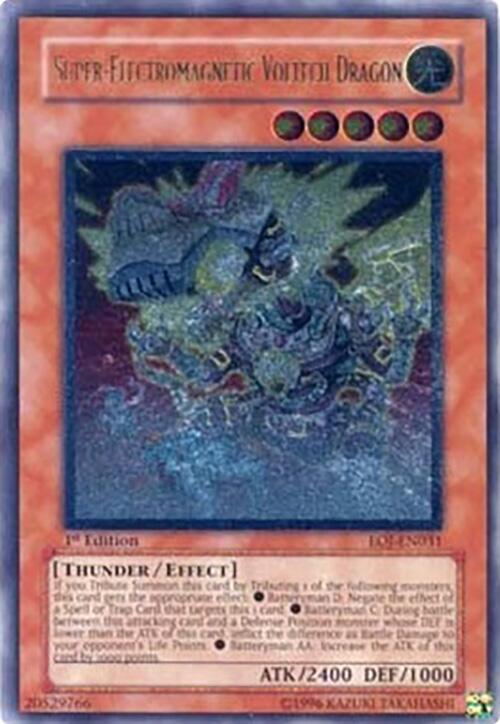 Super-Electromagnetic Voltech Dragon (UTR) (1st Edition) card image