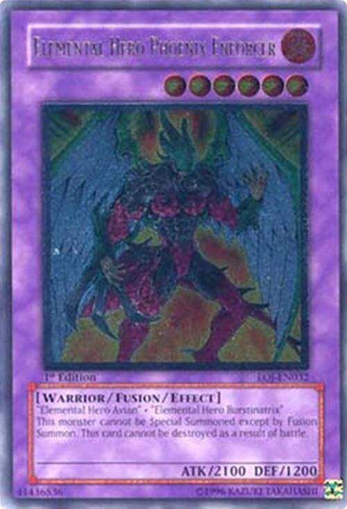 Elemental Hero Phoenix Enforcer (UTR) card image