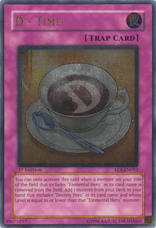 D - Time (UTR) card image