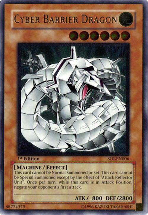 Cyber Barrier Dragon (UTR) (1st Edition) card image