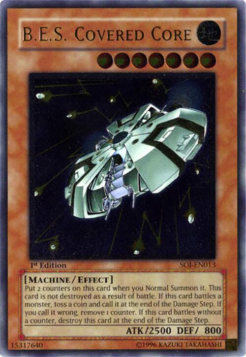 B.E.S. Covered Core (UTR) (1st Edition) card image