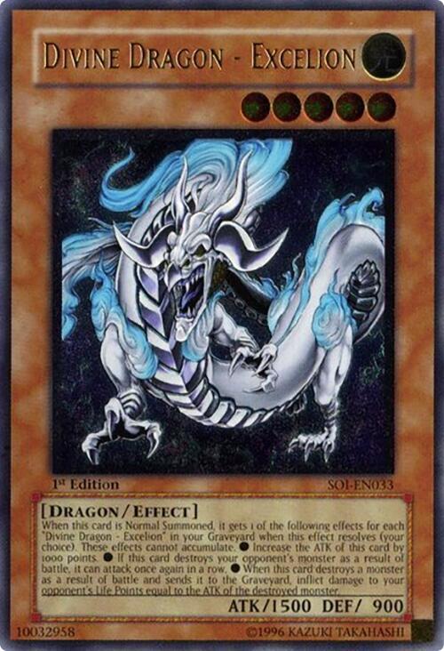 Divine Dragon - Excelion (UTR) (1st Edition) card image