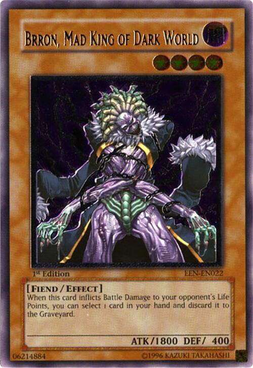 Brron, Mad King of Dark World (UTR) card image