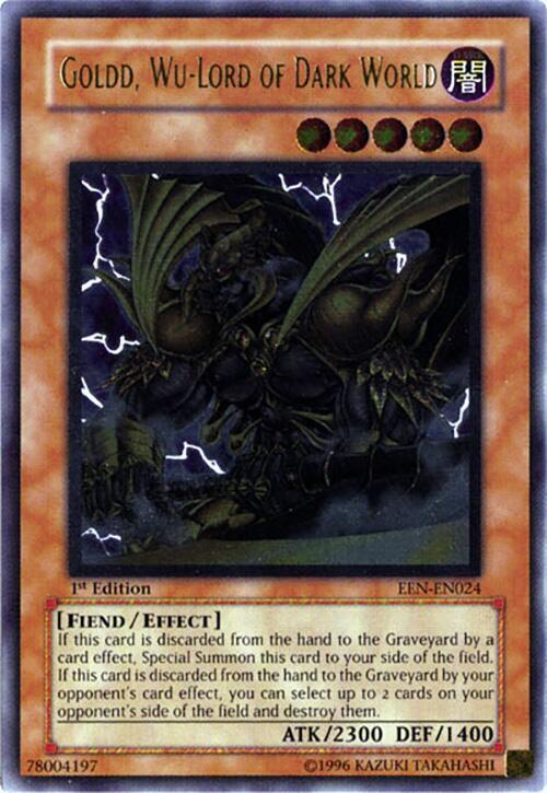 Goldd, Wu-Lord of Dark World (UTR) (1st Edition) card image