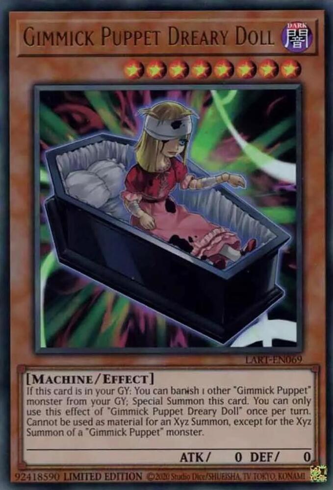 Gimmick Puppet Dreary Doll card image