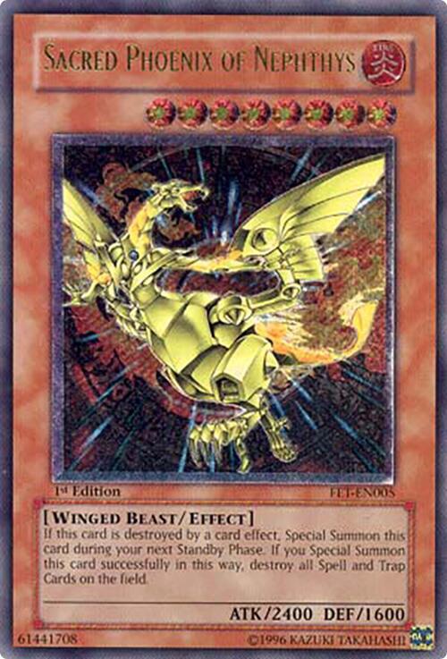 Sacred Phoenix of Nephthys (UTR) card image