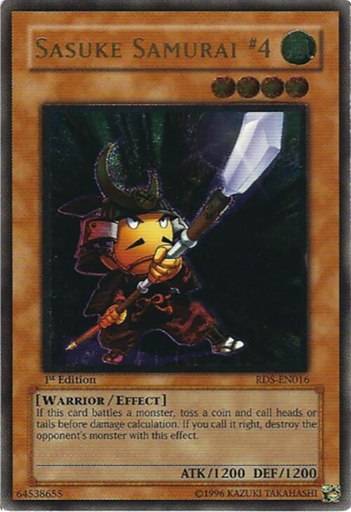 Sasuke Samurai #4 (UTR) card image