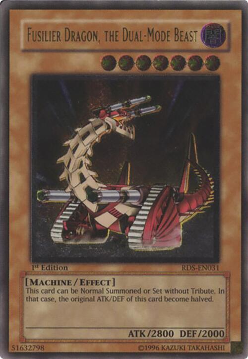 Fusilier Dragon, the Dual-Mode Beast (UTR) card image