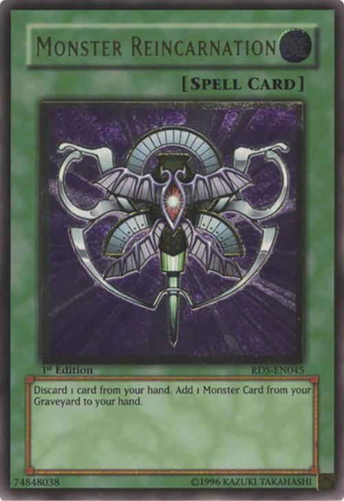 Monster Reincarnation (UTR) (1st Edition) card image