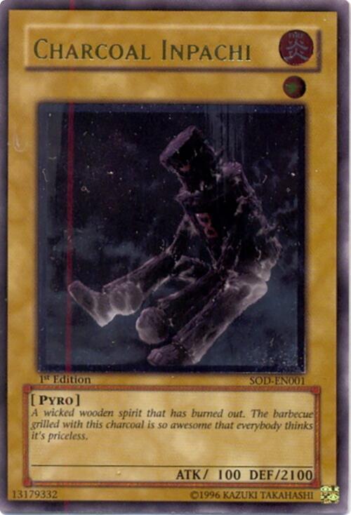 Charcoal Inpachi (UTR) (1st Edition) card image