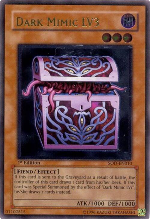 Dark Mimic LV3 (UTR) (1st Edition) card image