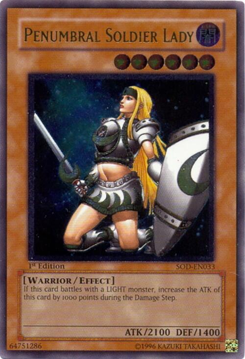 Penumbral Soldier Lady (UTR) card image