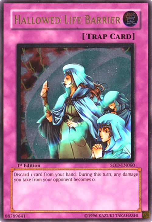 Hallowed Life Barrier (UTR) card image