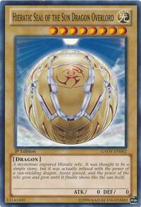 Hieratic Seal of the Sun Dragon Overlord card image