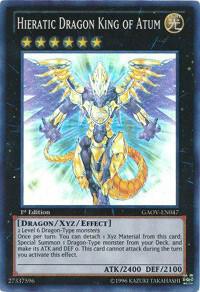Hieratic Dragon King of Atum card image