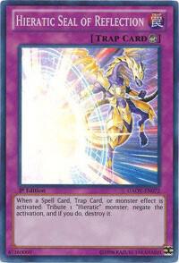 Hieratic Seal of Reflection card image