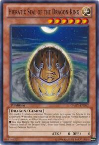 Hieratic Seal of the Dragon King card image