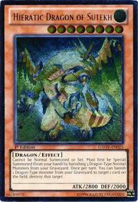 Hieratic Dragon of Sutekh (UTR) card image