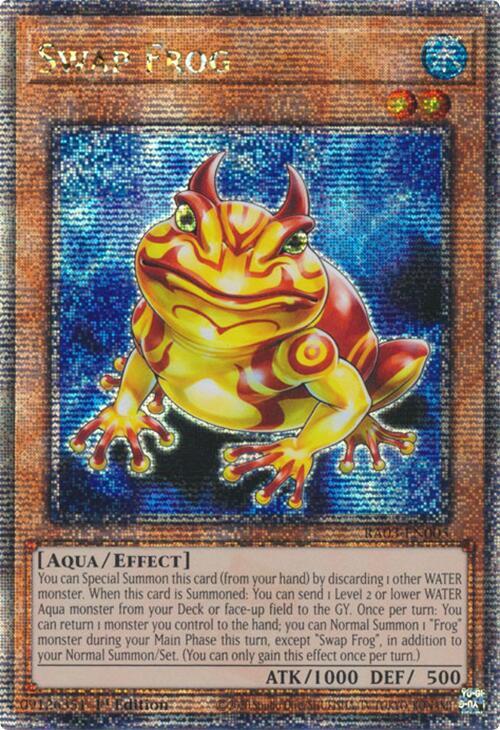Swap Frog (Quarter Century Secret Rare) card image