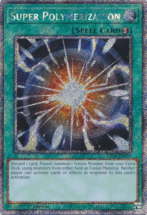 Super Polymerization (Platinum Secret Rare) card image