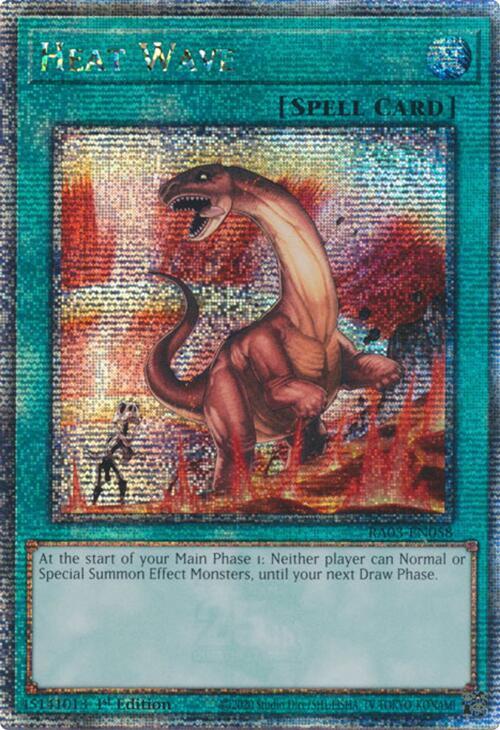 Heat Wave (Quarter Century Secret Rare) card image